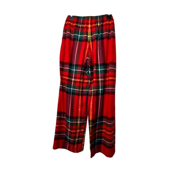 Victoria's Secret Winter Christmas Holiday Pajama Set Plaid Red Green Large - Picture 4 of 10